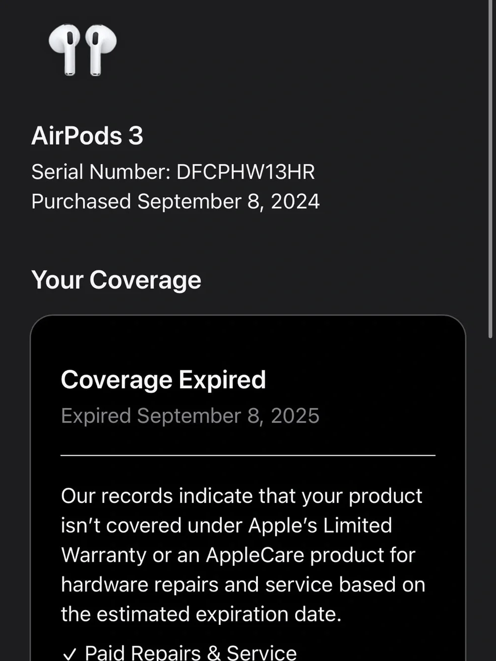 Apple AirPods (3rd generation) Box – White